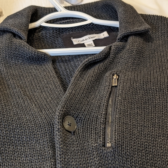 Calvin Klein Men's Knitted Cardigan - Picture 4 of 5